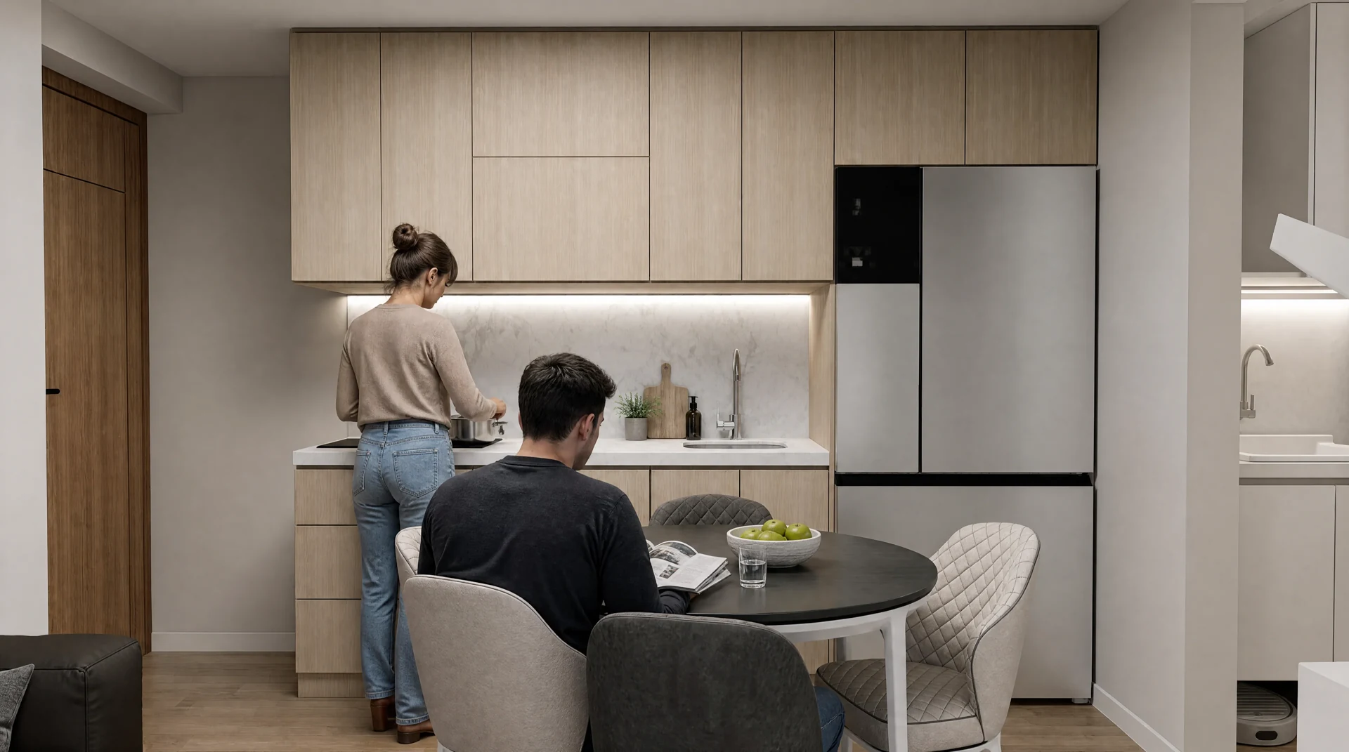 Interior de vivienda de El Olimpo