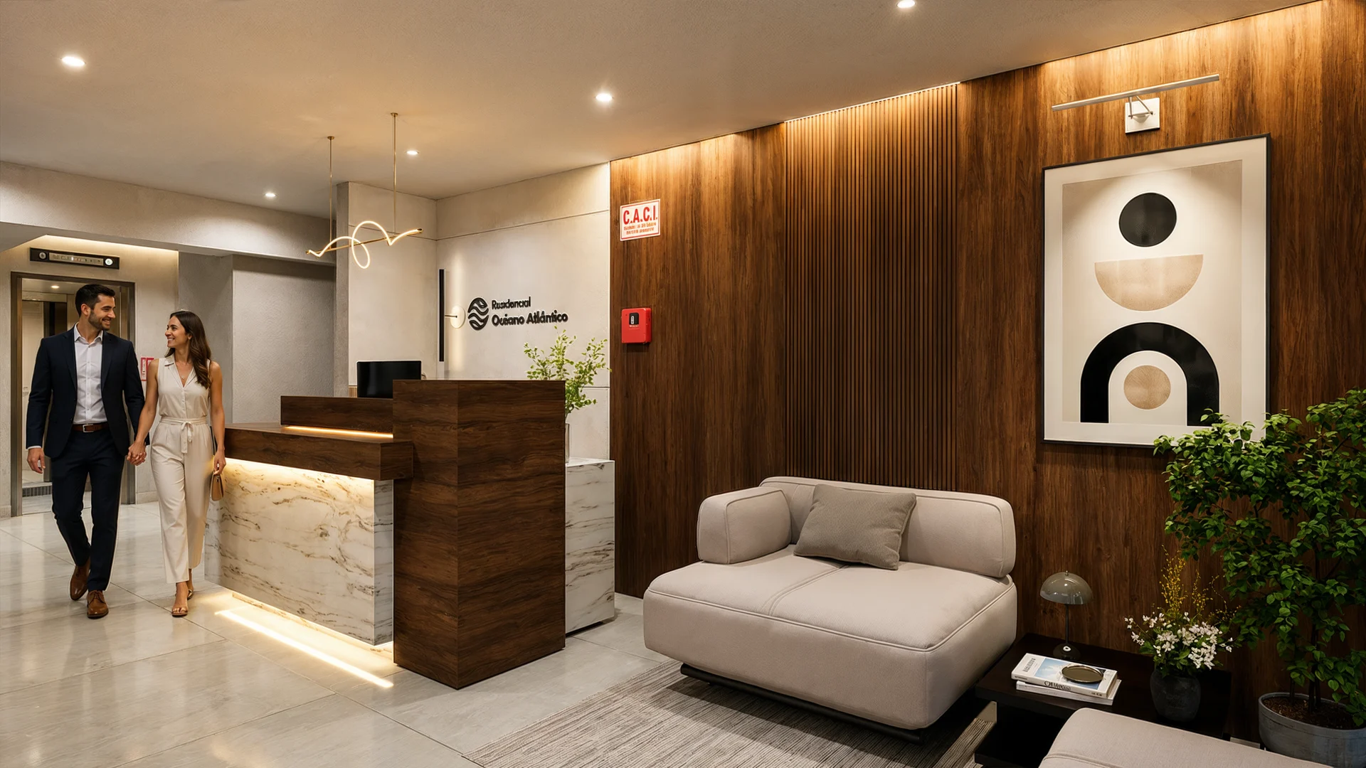 Lobby de Océano Atlántico
